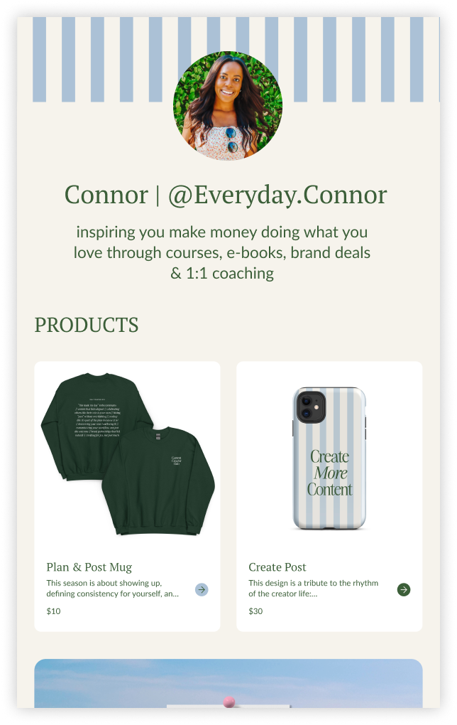 @EVERYDAY.CONNOR Creator Store.